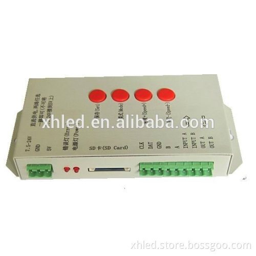 Best price programmable Model T-1000S SD card rgb led controller for led pixel light